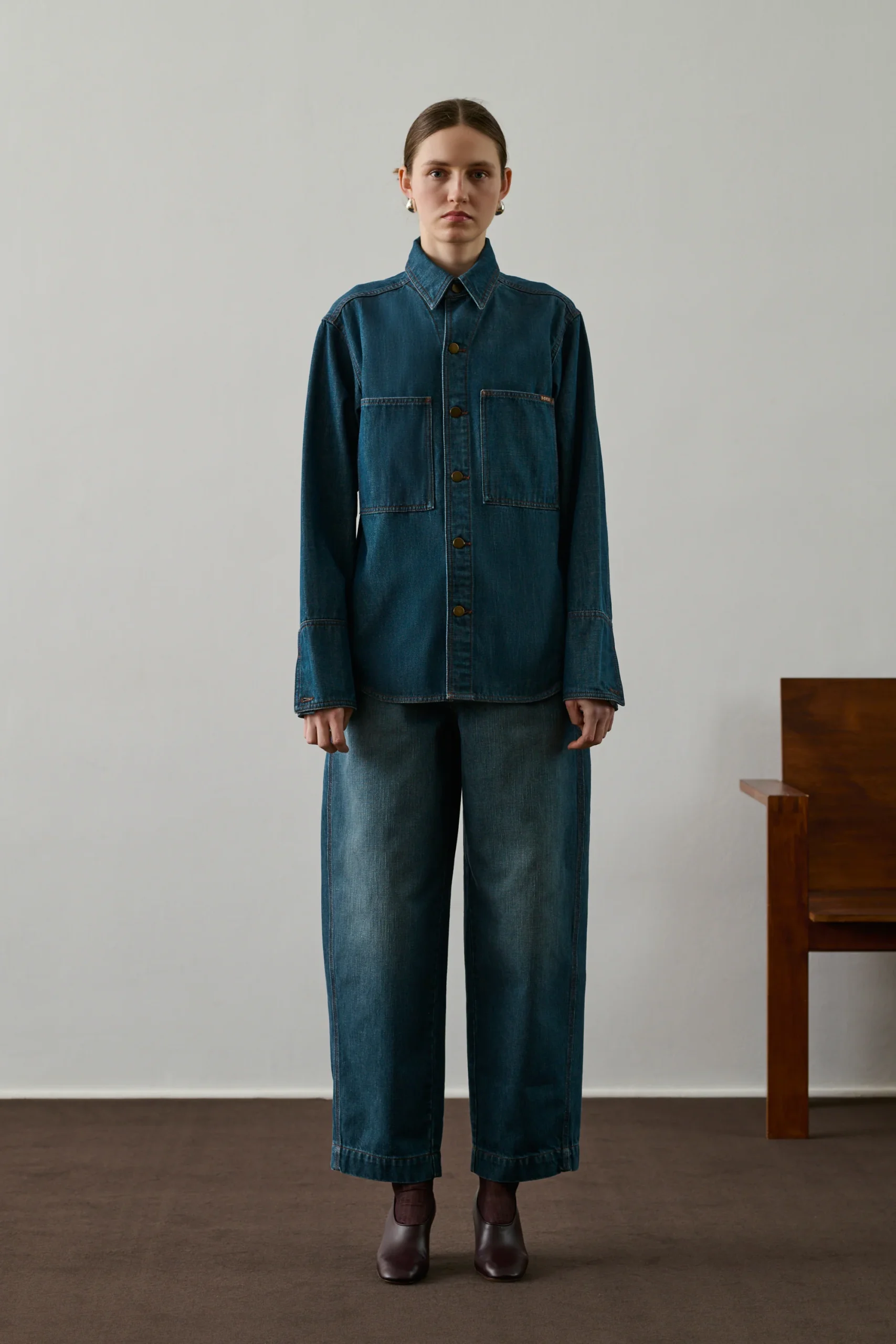 CHEMISE GARANCE BLEUE – Image 5