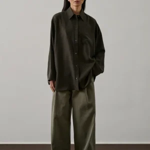 CHEMISE FRANCESCA MARRON