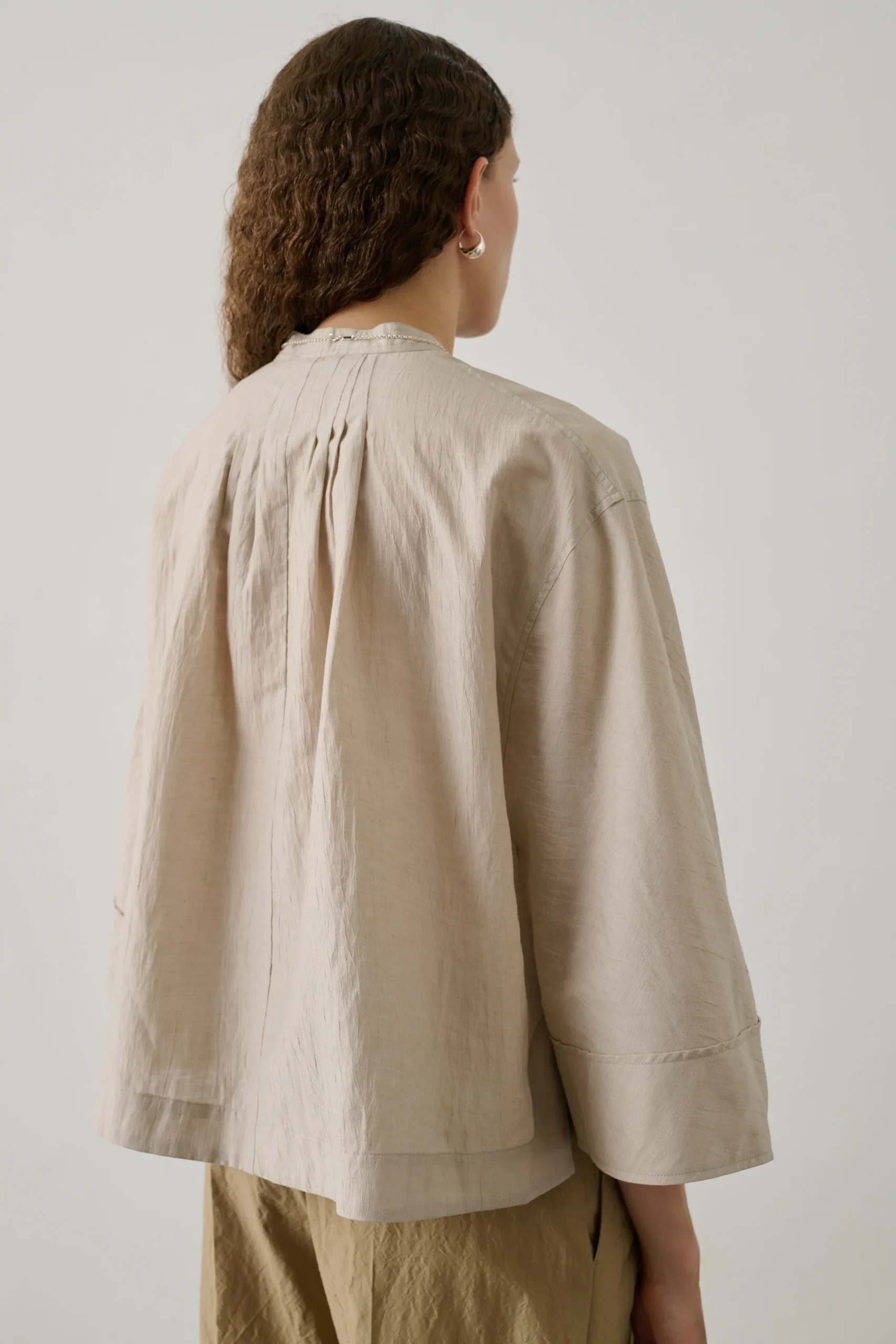 BLOUSE HENNIE BEIGE