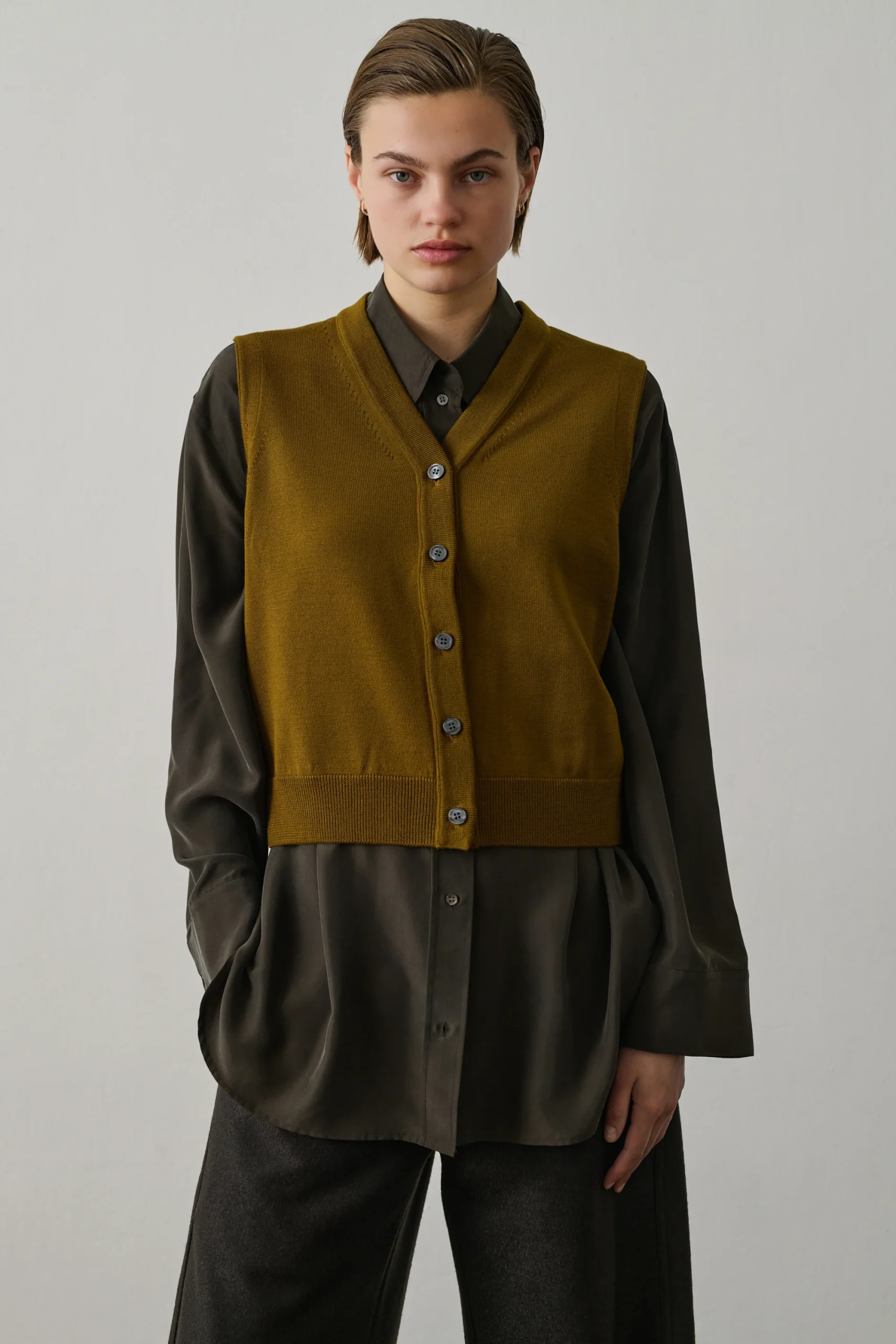 CARDIGAN CHIARA BRONZE