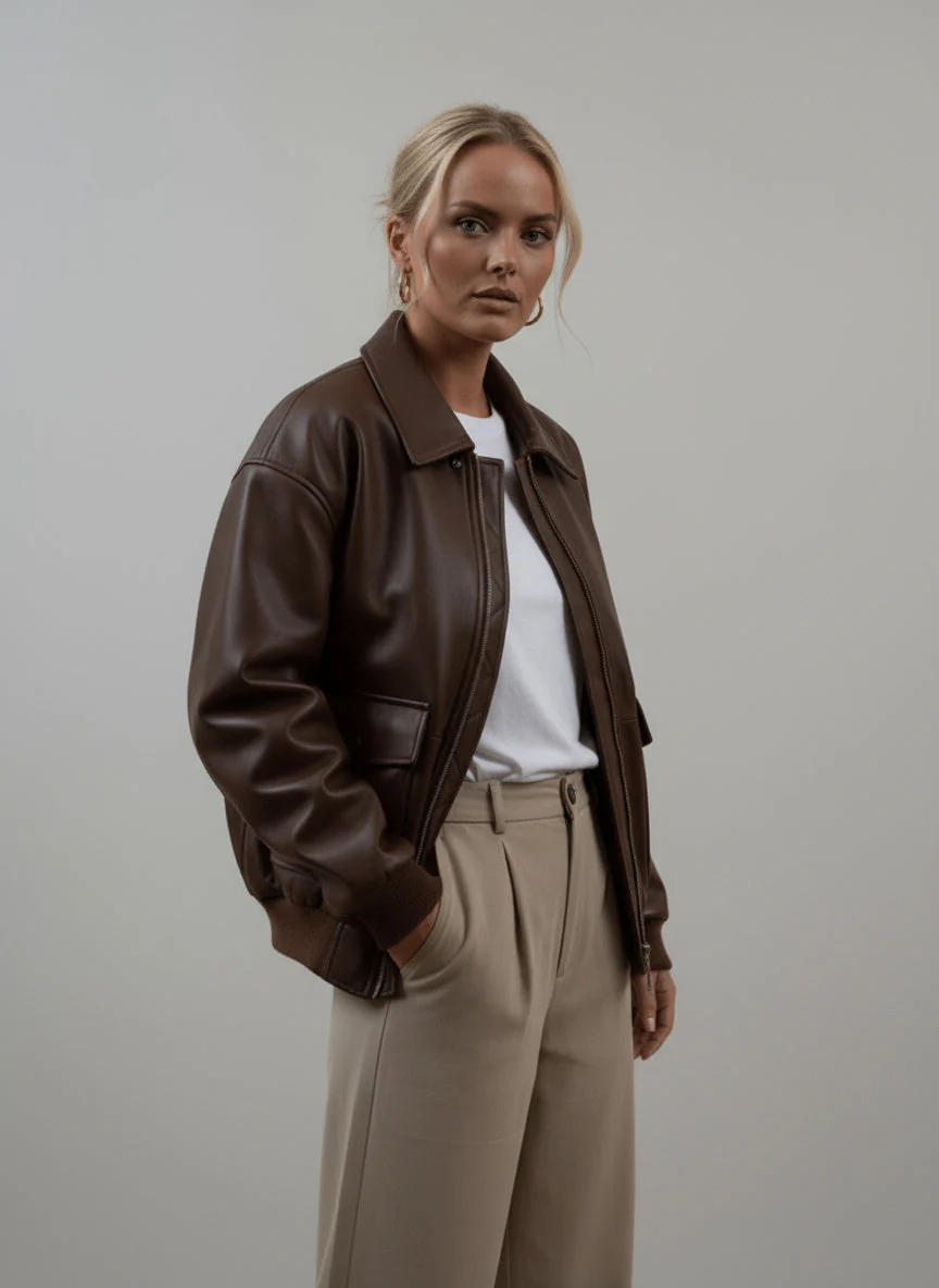 Veste Urbaine Rétro-Chic pour Femmes – Image 3