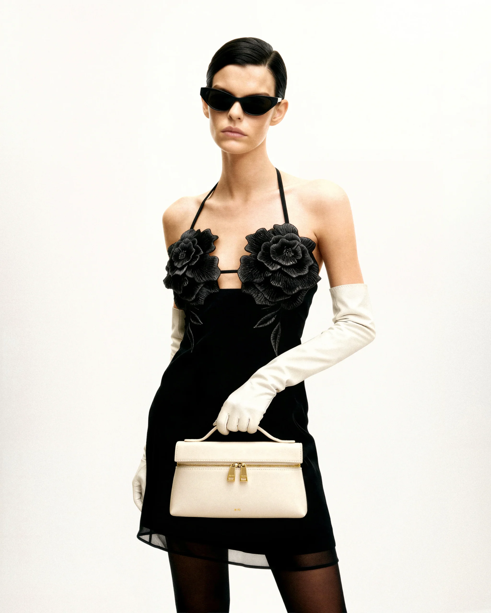Sac à poignée supérieure Thea – Blanc