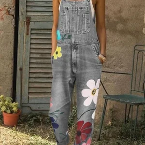Salopette Denim Artisanale pour Femmes