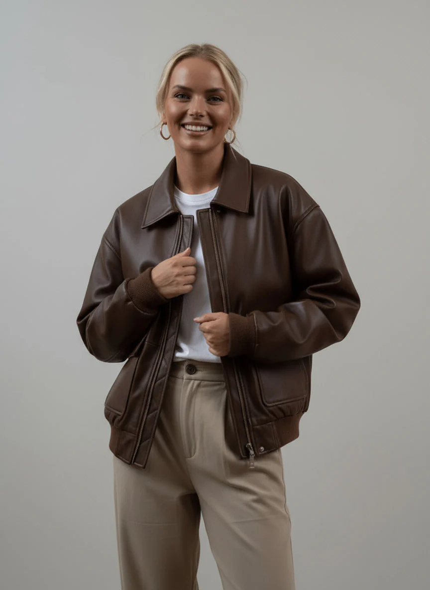 Veste Urbaine Rétro-Chic pour Femmes – Image 4