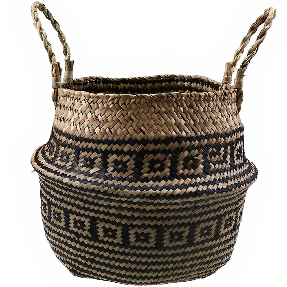 Cache Pot Osier Panier Déco