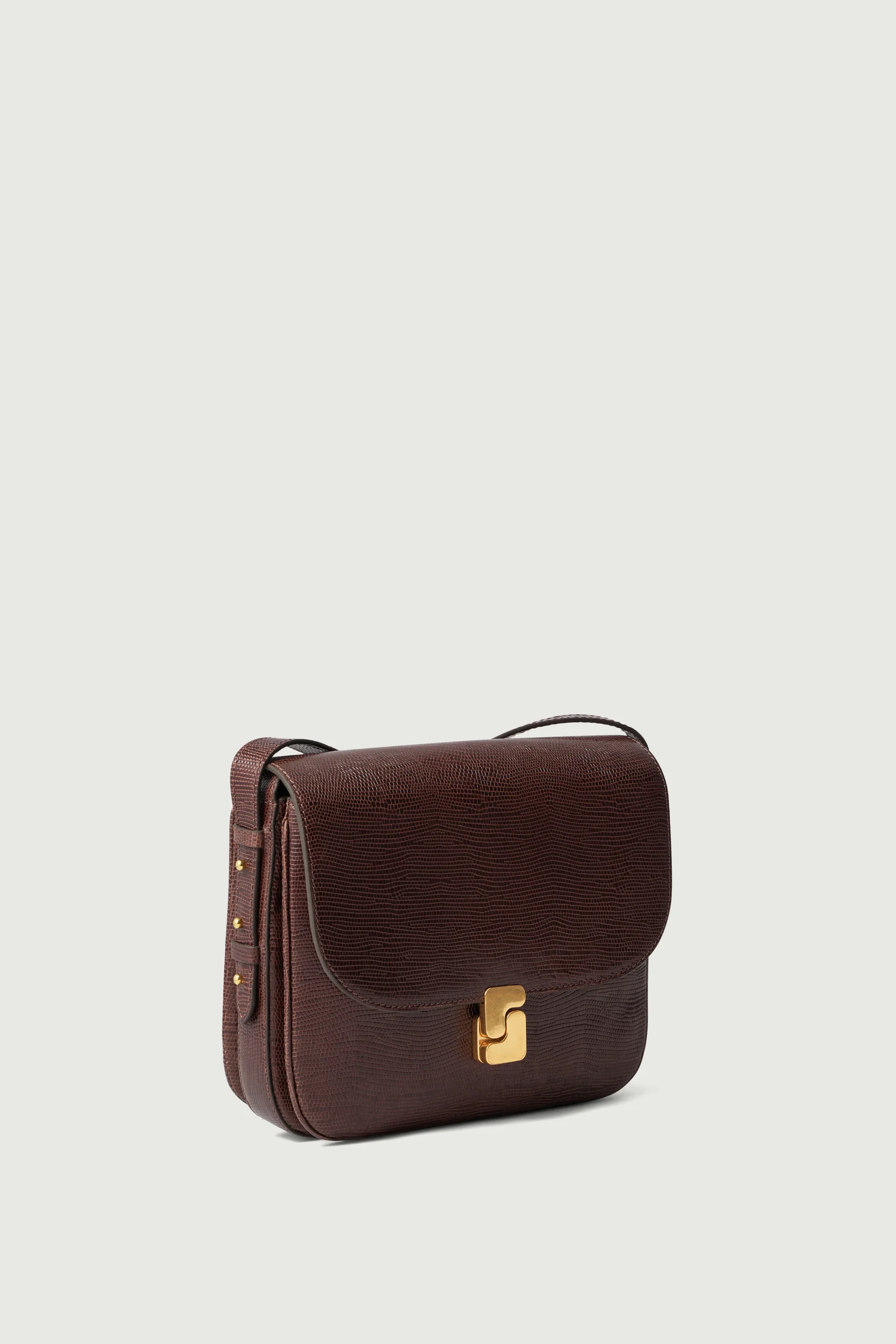 SAC BELLISSIMA MAXI MARRON LÉZARD