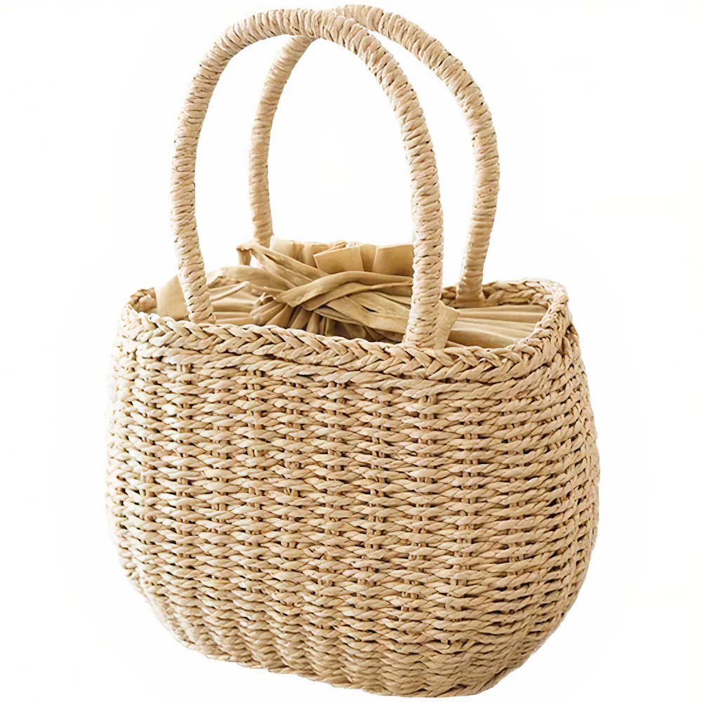 Sac Cabas Paille & Osier