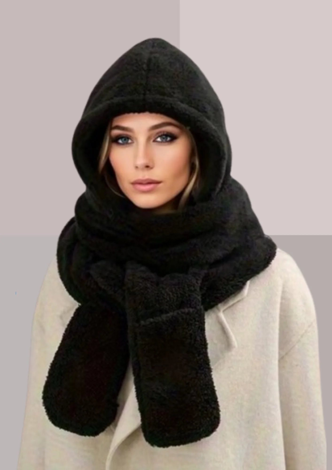 BONNET ECHARPE FEMME – Image 2