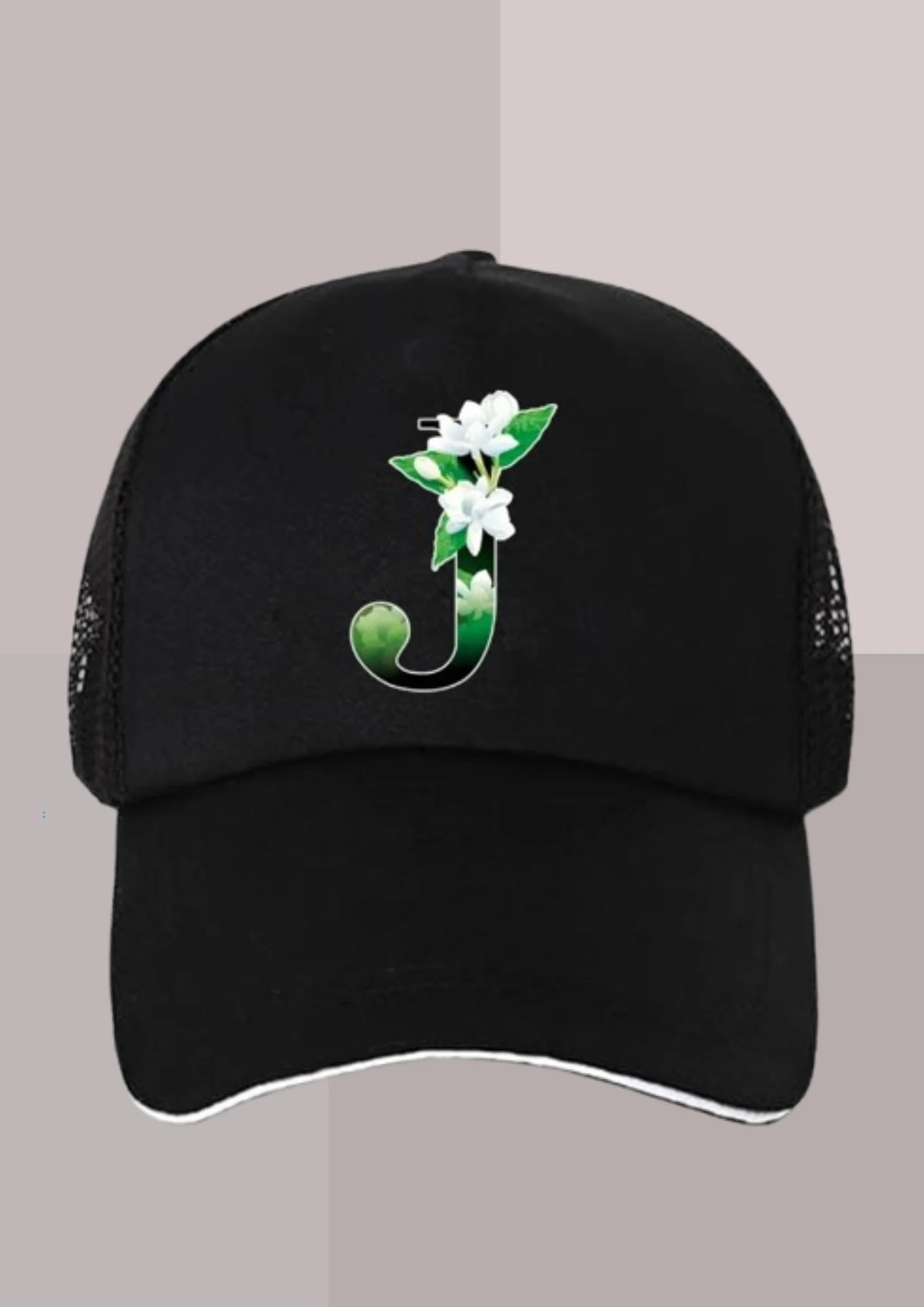 CASQUETTE PERSONNALISEE – INITIALES J / K / L