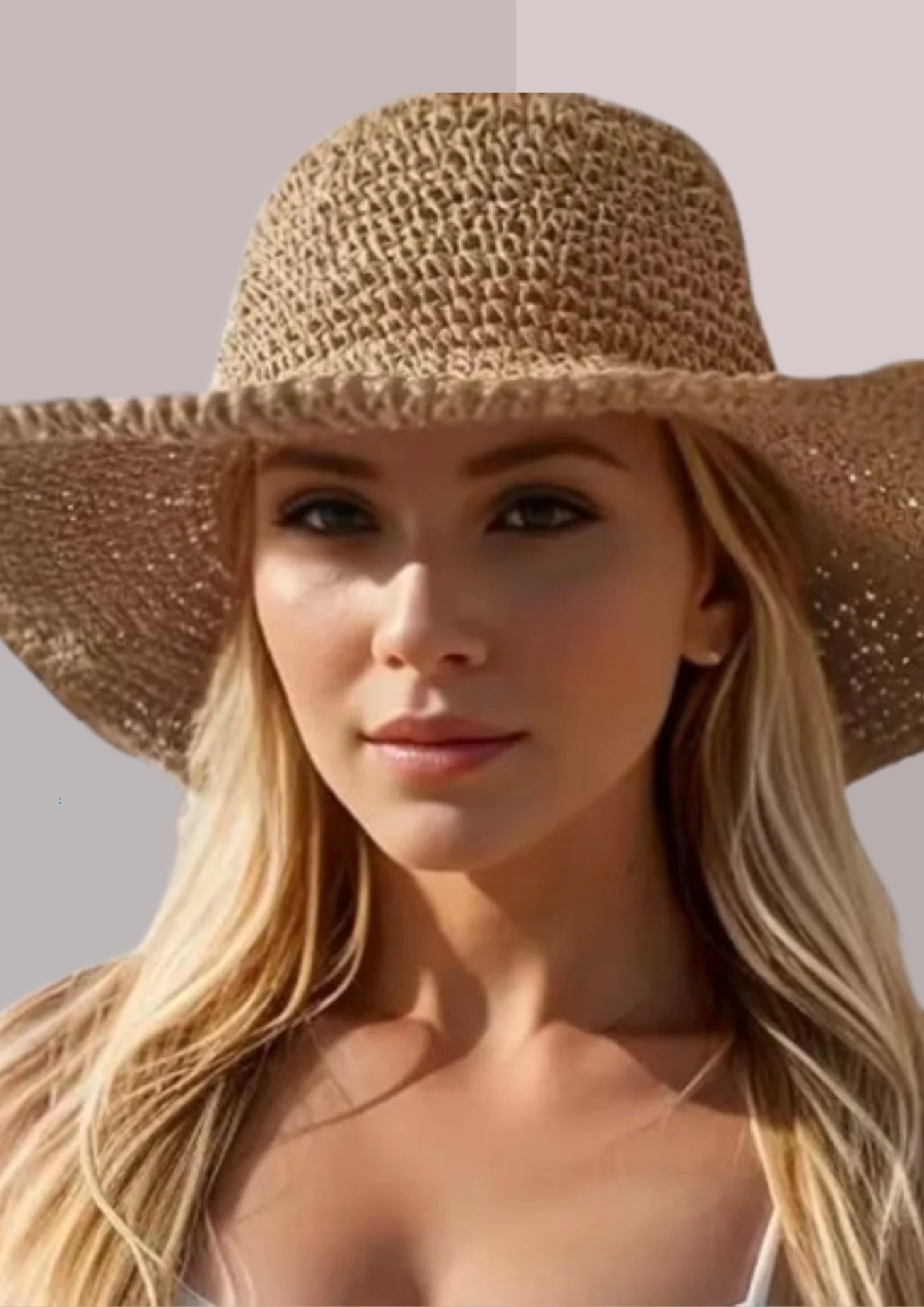 CHAPEAU DE PAILLE CUEILLETTE