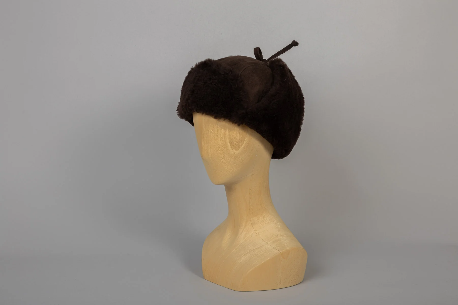 Mermoz – chapka aviateur en mouton