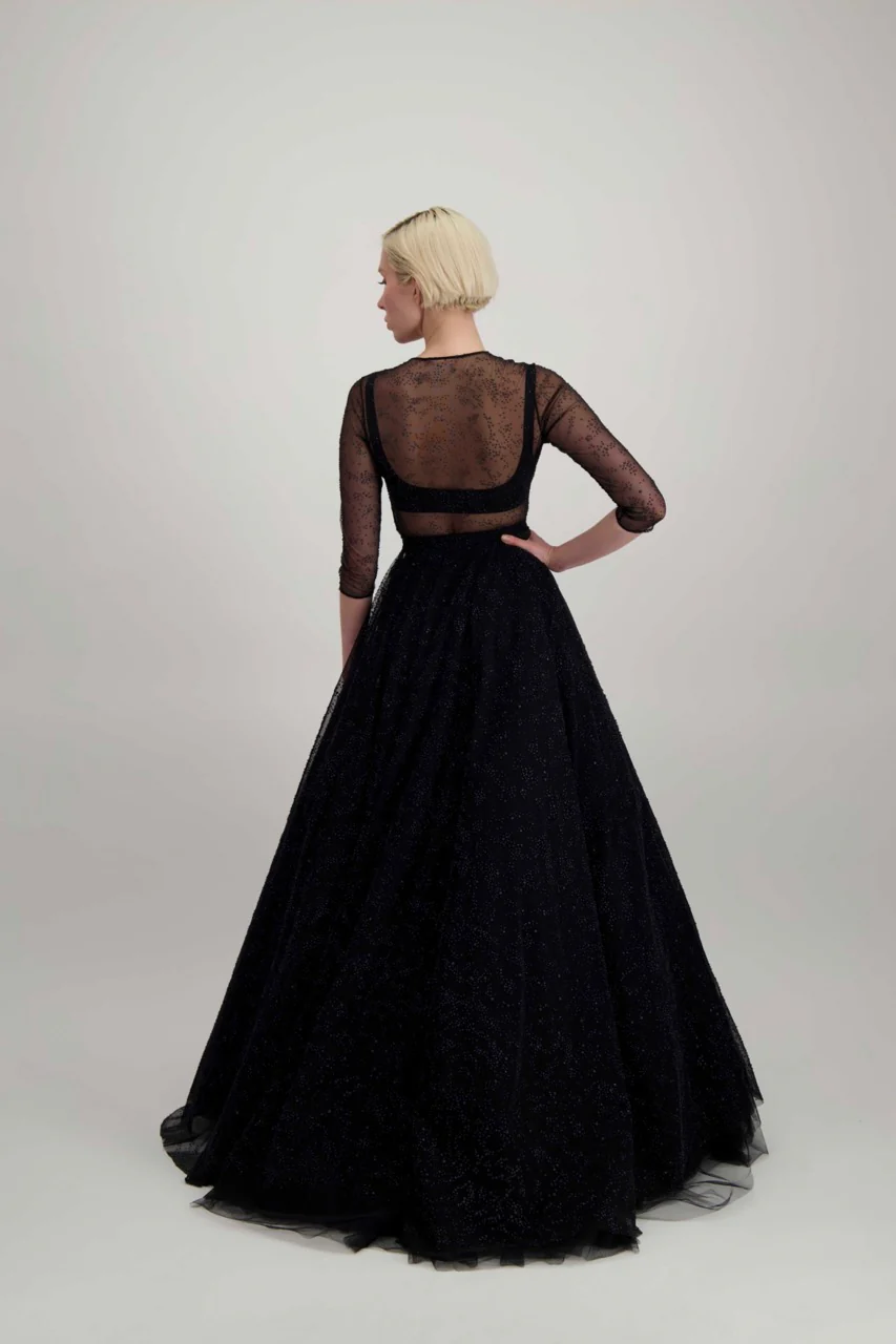 Robe « Black Lady »